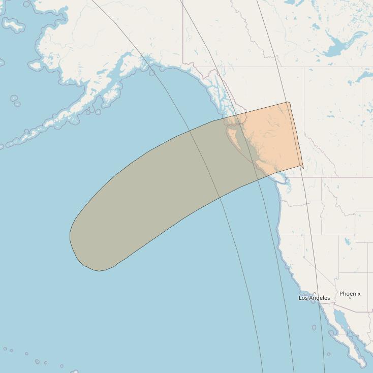 Chinasat 19 at 163&deg; E downlink Ka-band B169 User Spot beam coverage map