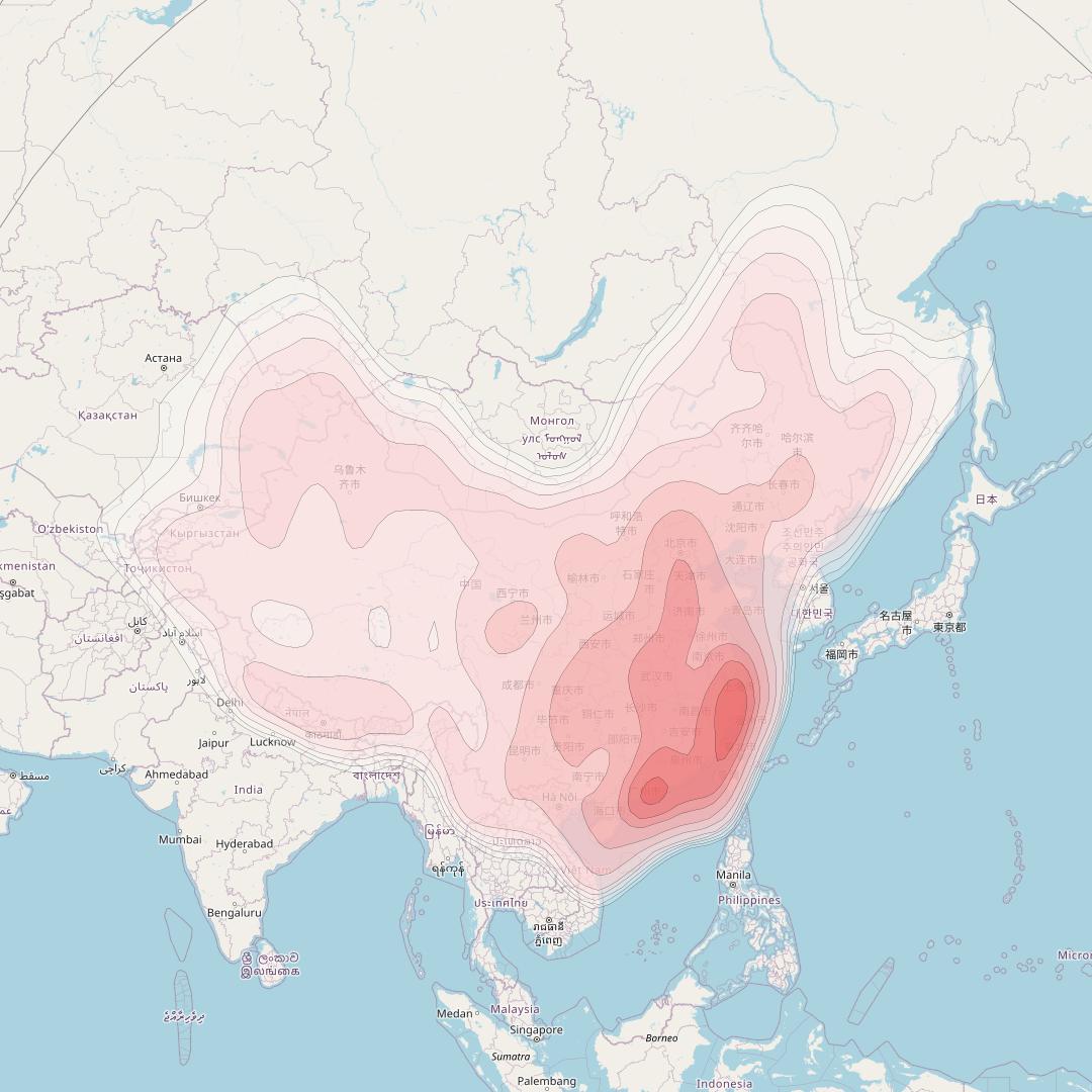 SatBeams - Satellite Details - ChinaSat 10 (Zhongxing-10, ZX 10 