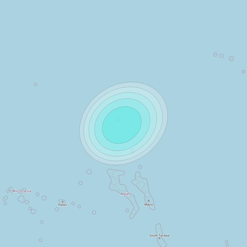 Inmarsat-4F2 at 143&deg; E downlink L-band F2S149 User Spot beam coverage map