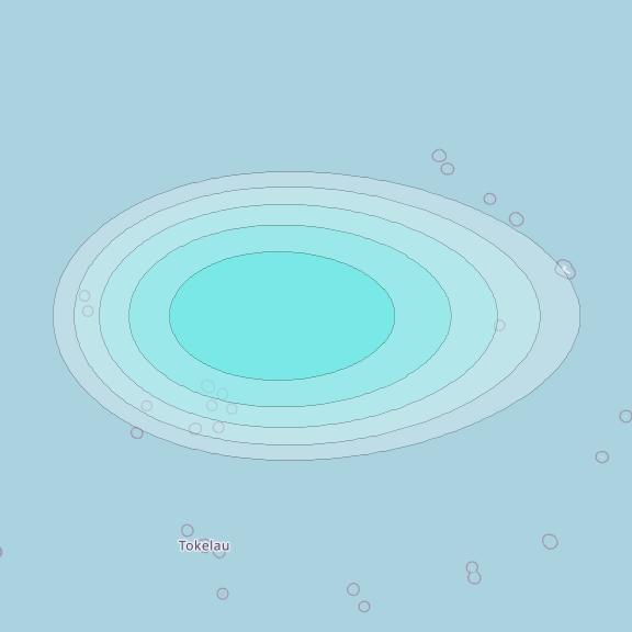 Inmarsat-4F2 at 143&deg; E downlink L-band F2S183 User Spot beam coverage map