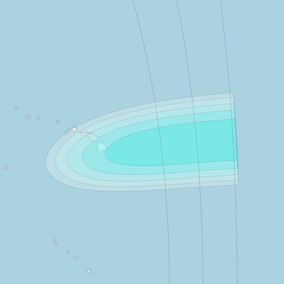 Inmarsat-4F2 at 143&deg; E downlink L-band F2S193 User Spot beam coverage map