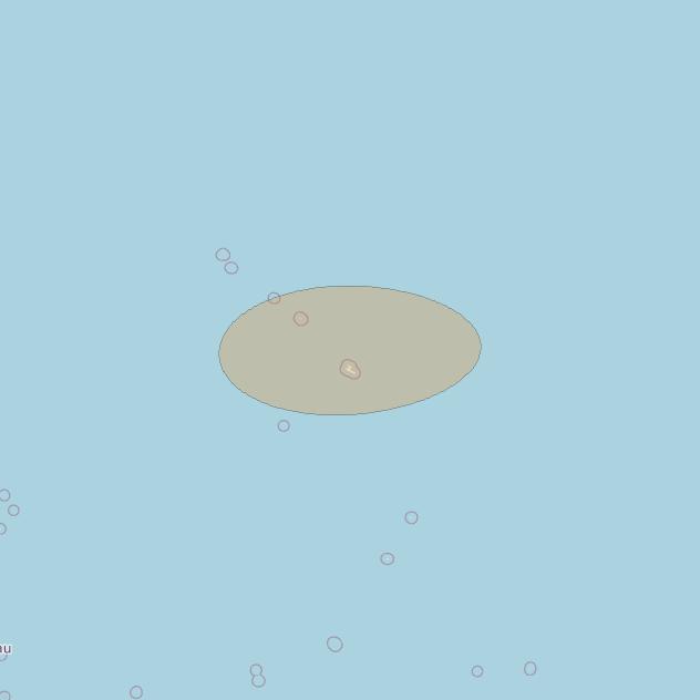 JCSat 1C at 150° E downlink Ka-band S32 (Line Islands/RHCP/A) User Spot beam coverage map