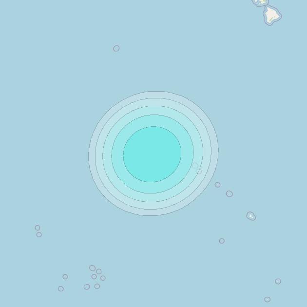 Inmarsat-4F1 at 178&deg; E downlink L-band F1S133 User Spot beam coverage map