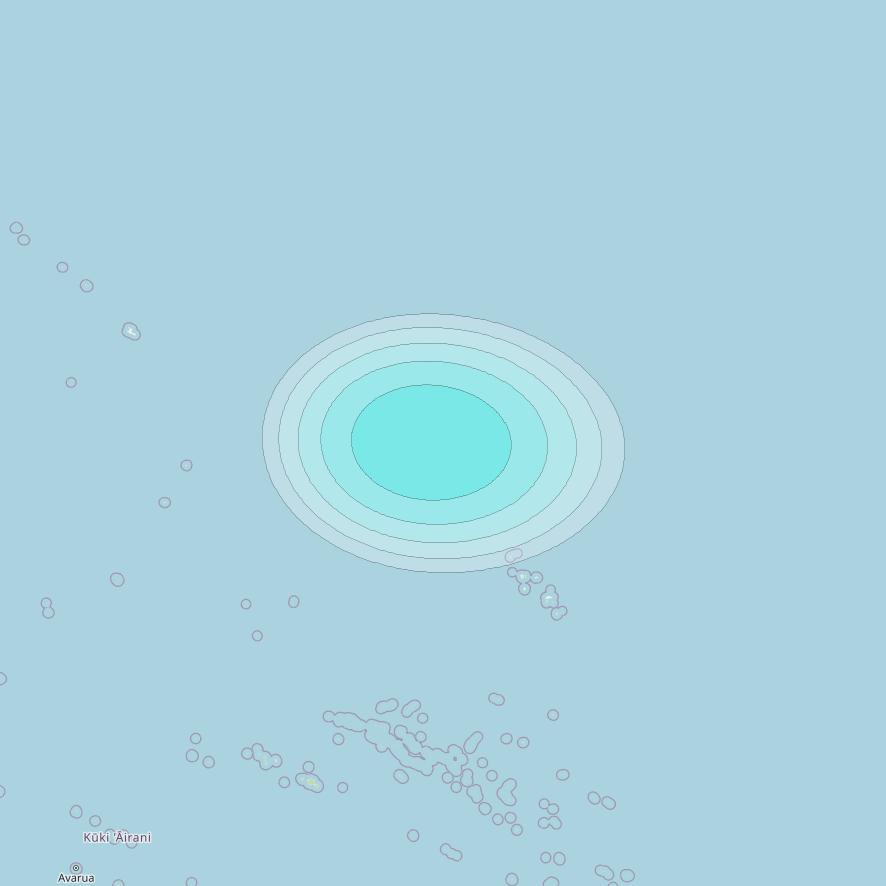 Inmarsat-4F1 at 178&deg; E downlink L-band F1S172 User Spot beam coverage map