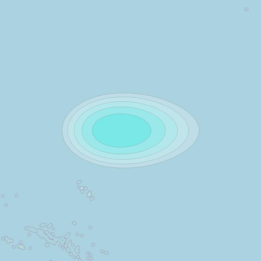 Inmarsat-4F1 at 178&deg; E downlink L-band F1S183 User Spot beam coverage map