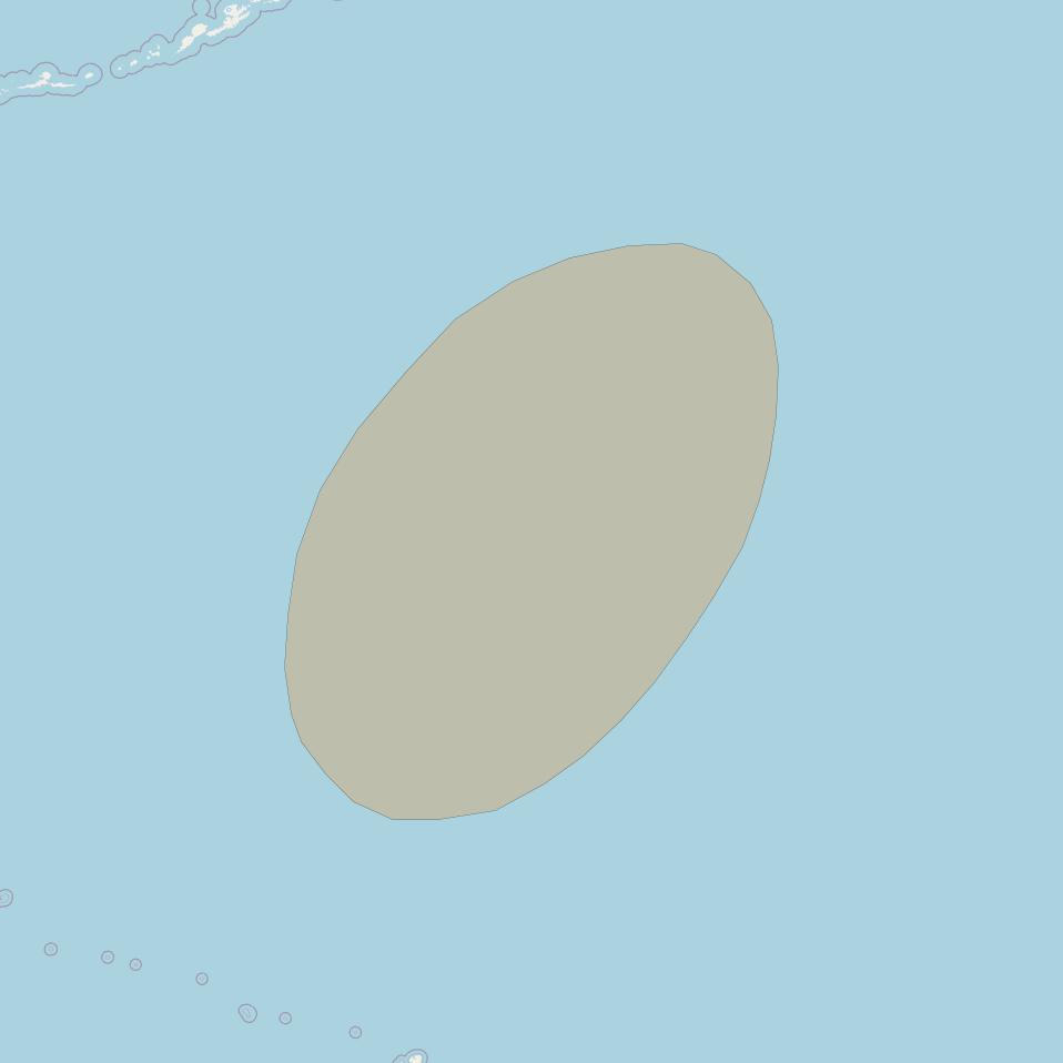 Inmarsat GX3 at 180° E downlink Ka-band S66DL Spot beam coverage map