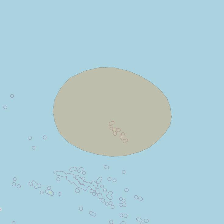 Inmarsat GX3 at 180° E downlink Ka-band S78DL Spot beam coverage map