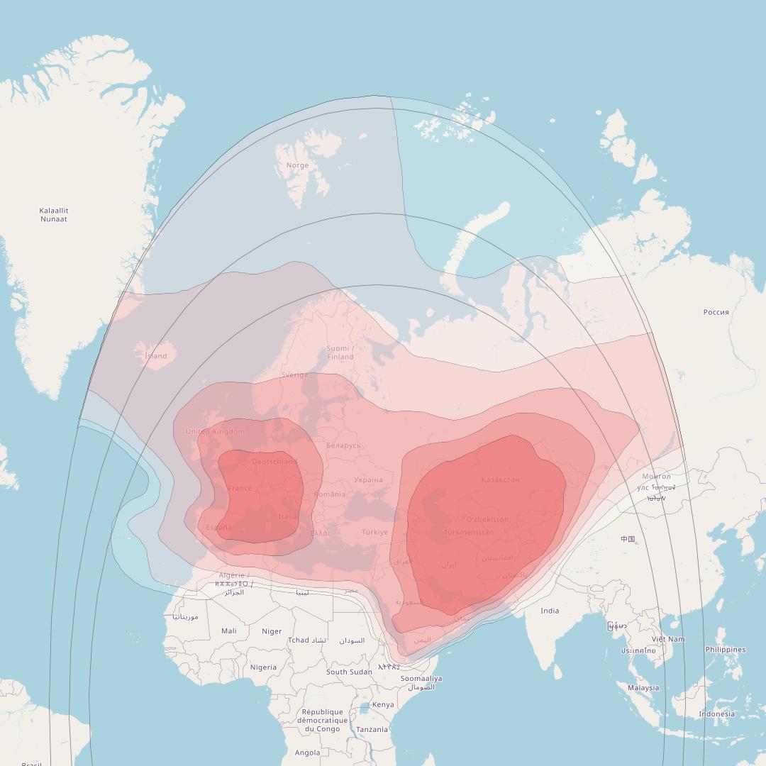 SatBeams - Satellite Details - Eutelsat 36B (E36B, W7, Eutelsat W7)