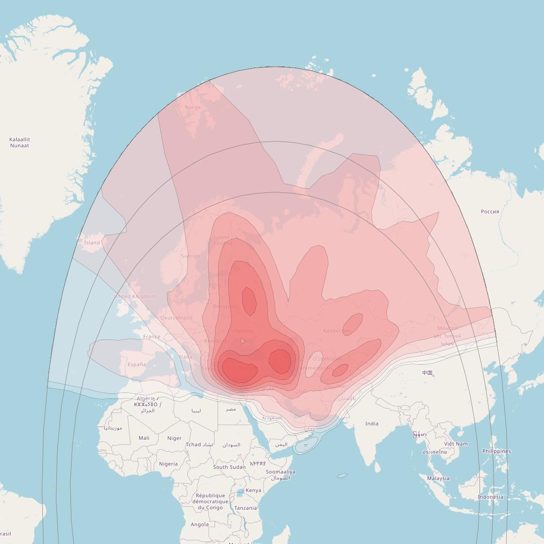 SatBeams - Satellite Details - Azerspace 2 (Intelsat 38)