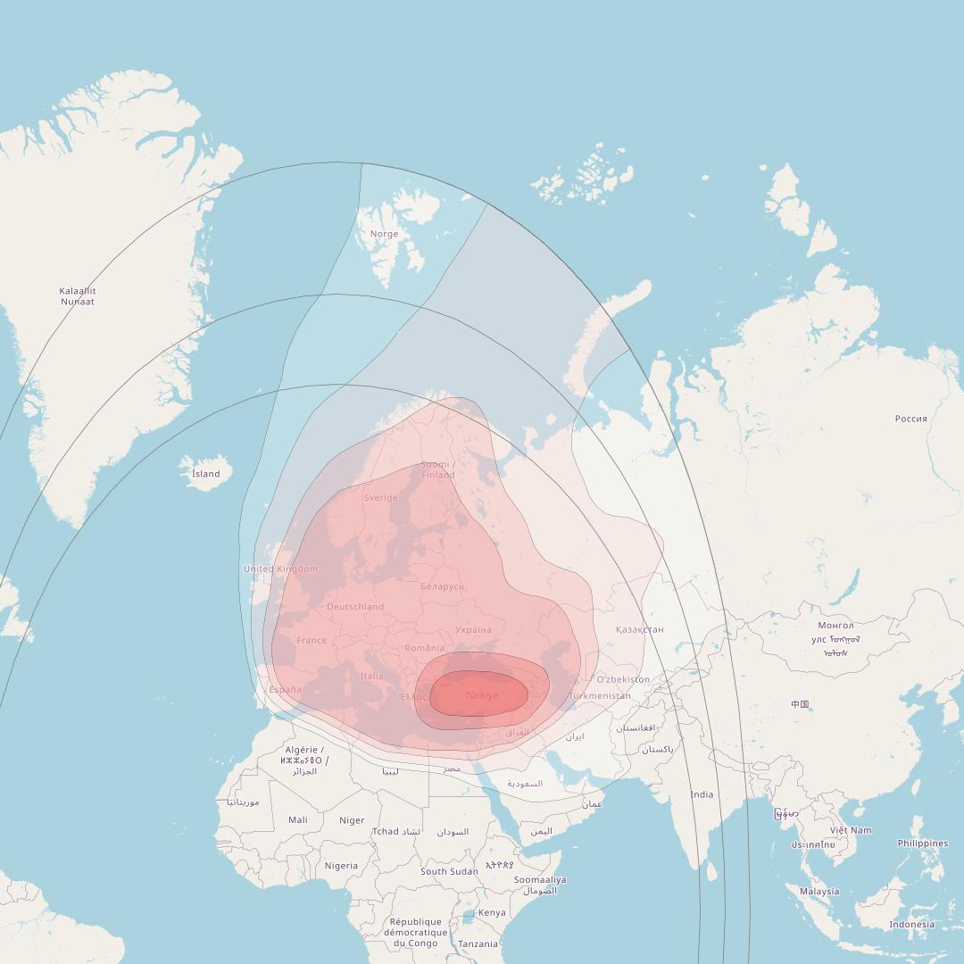 SatBeams - Satellite Details - Eutelsat 7C