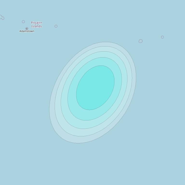 Inmarsat-4F3 at 98° W downlink L-band S056 User Spot beam coverage map